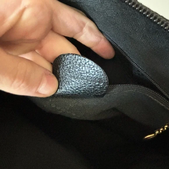 PC: Gucci EUC+++ Black Suede & Leather 2 Way Bamboo Satchel Bag - Picture 7 of 17